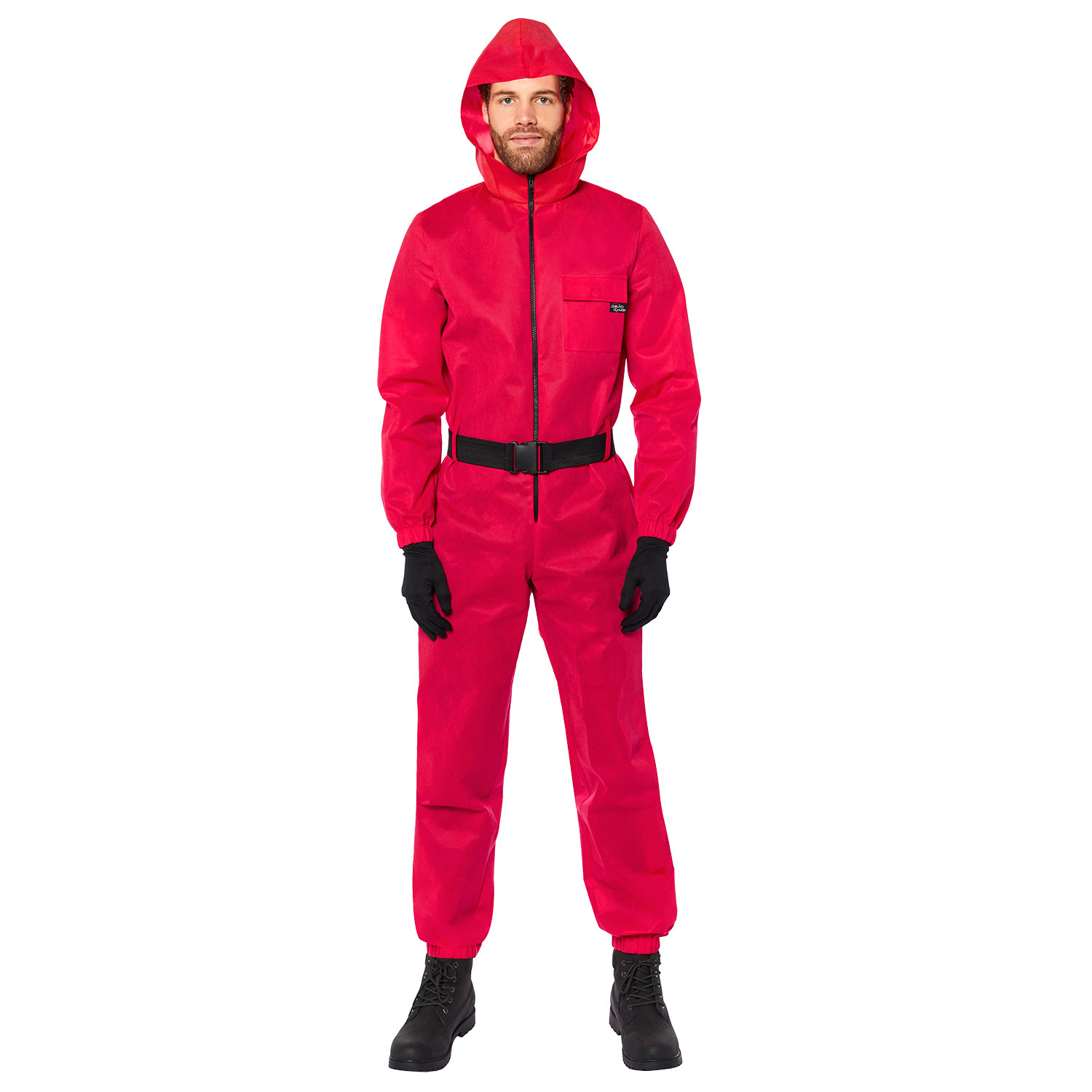 Squid Game Guard Costume - Size Medium - 1 PC : Amscan International Squid Game Guard Costume - Size Medium - 1 PC : Amscan International